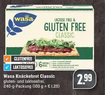 SBK Wasa Knäckebrot Classic 240g Angebot