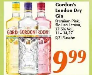 inkoop Gordon's london dry gin Angebot