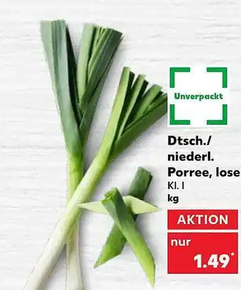 Kaufland Porree, lose Angebot