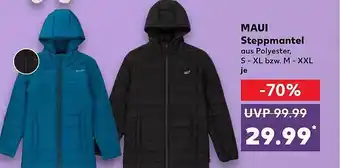 Kaufland Maui steppmantel Angebot