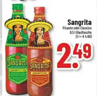 trinkgut Sangrita picante oder classico glasflasche Angebot