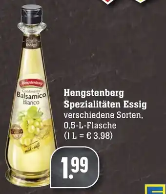 SBK Hengstenberg Spezialitäten Essig 0,5 L Angebot