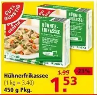 Multi Markt Gut & günstig hühnerfrikassee Angebot