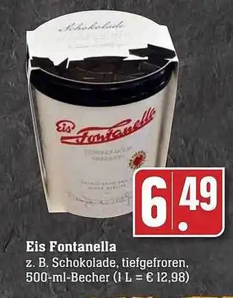 Scheck-in-Center Eis fontanella Angebot