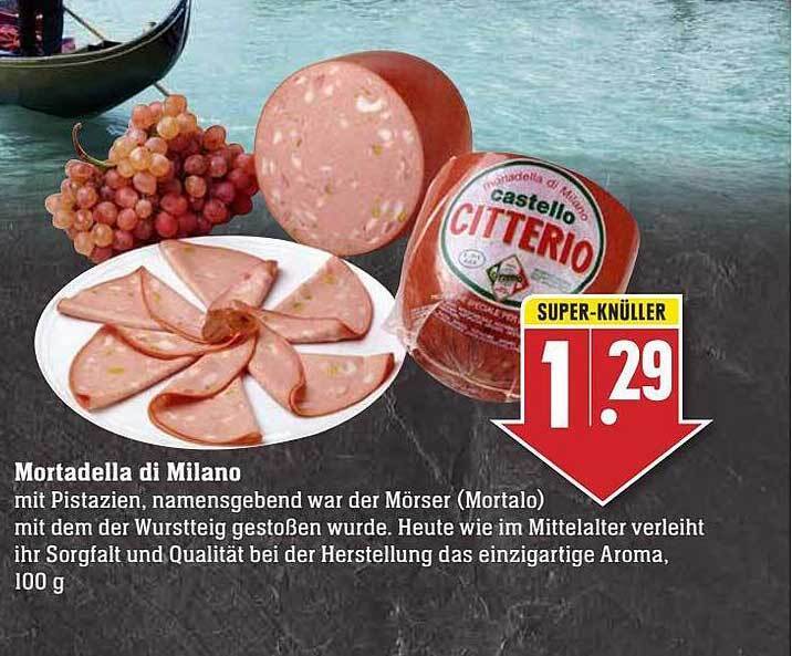 Mortadella di milano Angebot bei ScheckinCenter