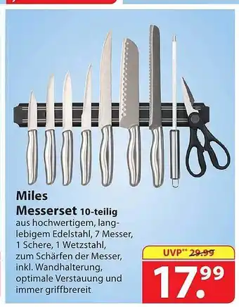 Famila Nord Ost Miles messerset -teilig Angebot