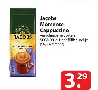 Famila Nord Ost Jacobs momente cappuccino Angebot