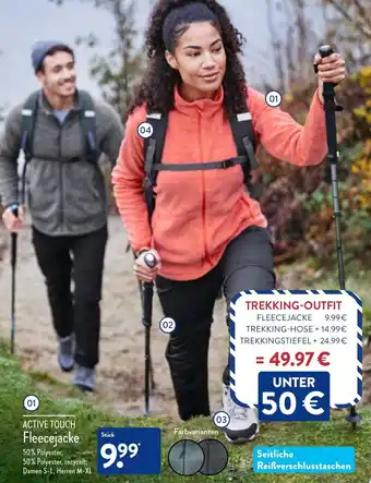 Aldi Nord Active Touch Fleecejacke Angebot