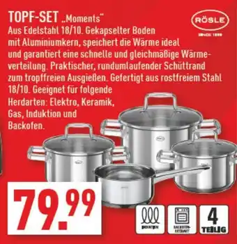 Marktkauf Rösle Topf Set Moments Angebot