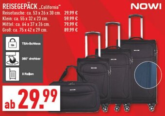 Marktkauf Nowi Reisegepäck California Angebot