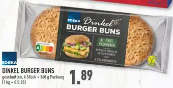 Marktkauf Edeka Dinkel Burger Buns 360 g Packung Angebot