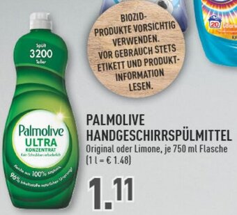 Marktkauf Palmolive Handgeschirrspülmittel Angebot