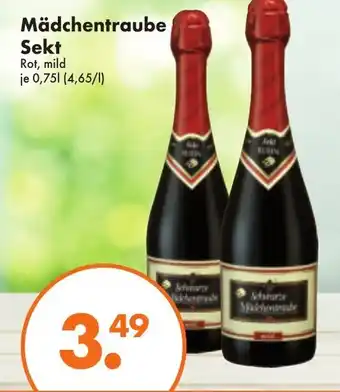 Trink und Spare Mädchentraube Sekt 0,75L Angebot