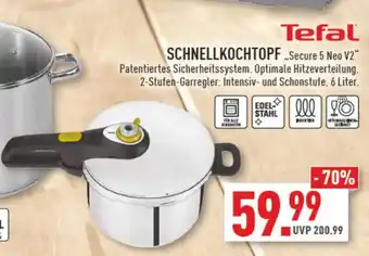 Marktkauf Tefal Schnellkochtopf ,, Secure 5 Neo V2'' Angebot