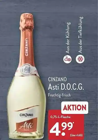 Aldi Nord Cinzano asti d.o.c.g. Angebot