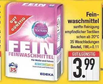 E-Center Feinwaschmittel gut & günstig Angebot