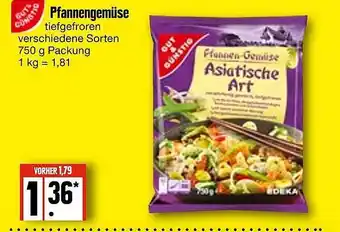 Edeka Gut & günstig pfannengemüse Angebot