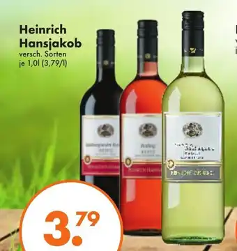 Trink und Spare Heinrich Hansjakob 1L Angebot