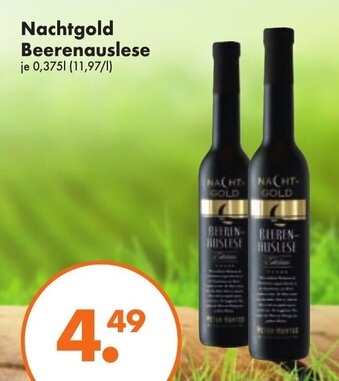 Trink und Spare Nachtgold Beerenauslese 0,375L Angebot