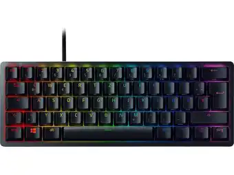 Saturn Razer huntsman mini (red switch) deutsches layout, gaming tastatur, opto-mechanical, razer linear optical switch (rot), kabel Angebot