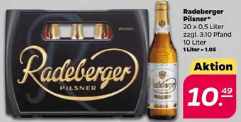 NETTO Radeberger Pilsner* 10 Liter Angebot