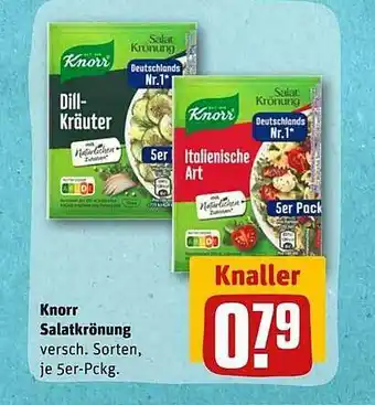 REWE Knorr salatkrönung Angebot