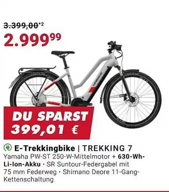 Fahrrad XXL E-trekkingbike trekking 7 Angebot