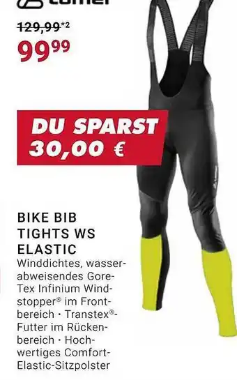 Fahrrad XXL Bike bib tights ws elastic Angebot