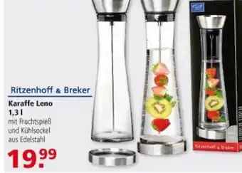 Multi Markt Ritzenhoff & Breker Karaffe Leno 1,3L Angebot