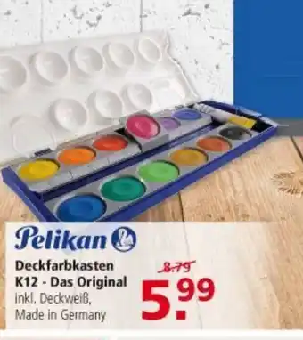 Multi Markt Pelikan Deckfarbkasten K12 Das Original Angebot