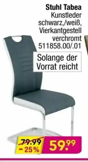 Möbel Boss Stuhl Tabea Angebot