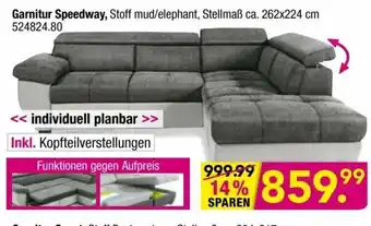 Möbel Boss Garnitur Speedway Angebot