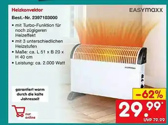 Netto Marken-Discount Easymaxx heizkonvektor Angebot