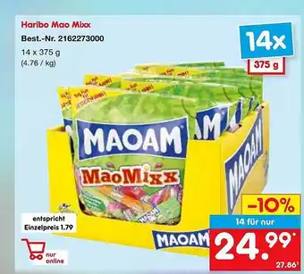 Netto Marken-Discount Haribo mao mixx Angebot