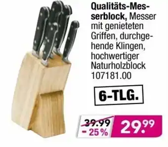 Möbel Boss Qualitäts Messerblock Angebot