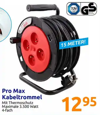 Action Pro Max Kabeltrommel Angebot