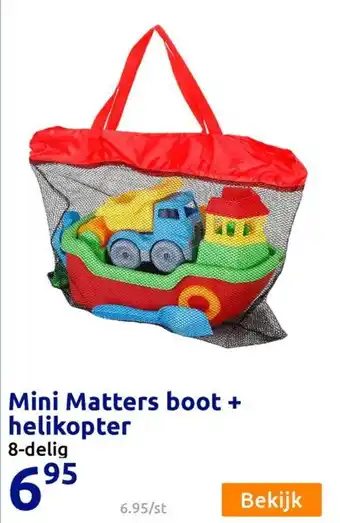 Action Mini Matters boot + helikopter Angebot