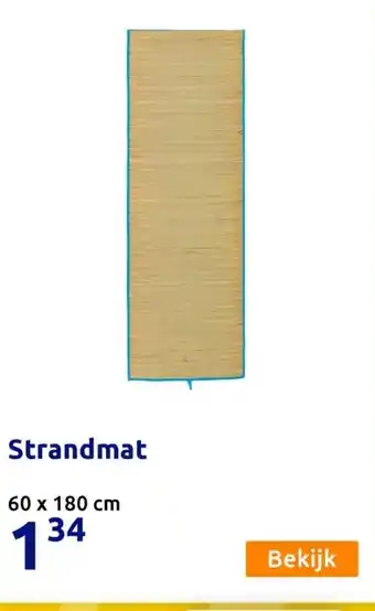 Action Strandmat Angebot