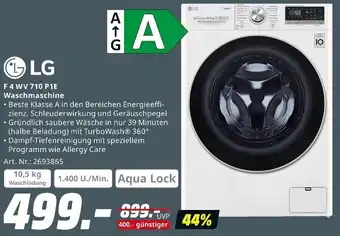 MediaMarkt LG F 4 WV 710 P1E Waschmaschine Angebot