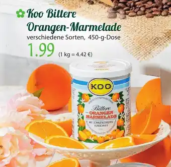 Famila Nord Ost Koo Bittere Orangen Marmelade 450g Angebot