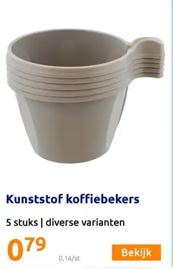 Action Kunststoff Koffiebekers Angebot