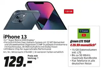 MediaMarkt iPhone 13 Angebot