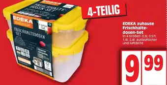 Edeka Edeka zuhause Frischhaltedosen Set Angebot