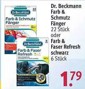 Rossmann Dr.Beckmann Farb & Schmutz Fänger Angebot