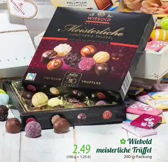 Famila Nord Ost Wiebold Meisterliche Trüffel 200g Angebot