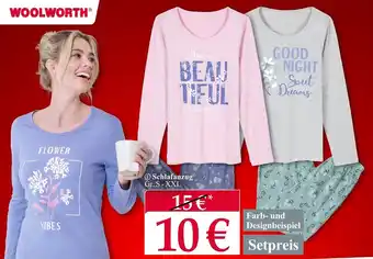 Woolworth Schlafanzug gr. S_XXL Angebot