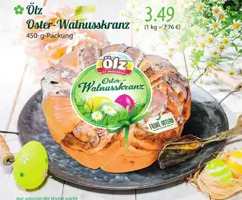 Famila Nord Ost Ölz Oster Walnusskranz 450g Angebot