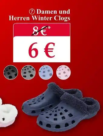 Woolworth Damen und Herren Winter Clogs Angebot