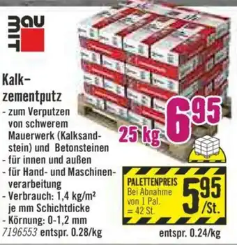 Hornbach Kalkzementputz 25kg Angebot