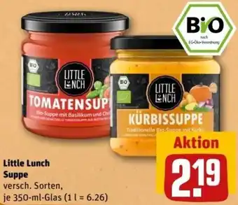 REWE Center Little Lunch Suppe 350 ml Glas Angebot